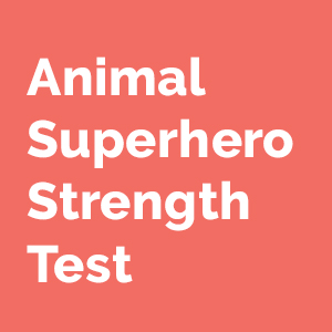 animal superhero strength test